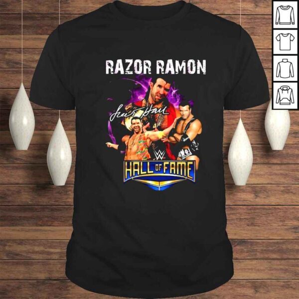 Razor Ramon Hall Of Fame signature shirt