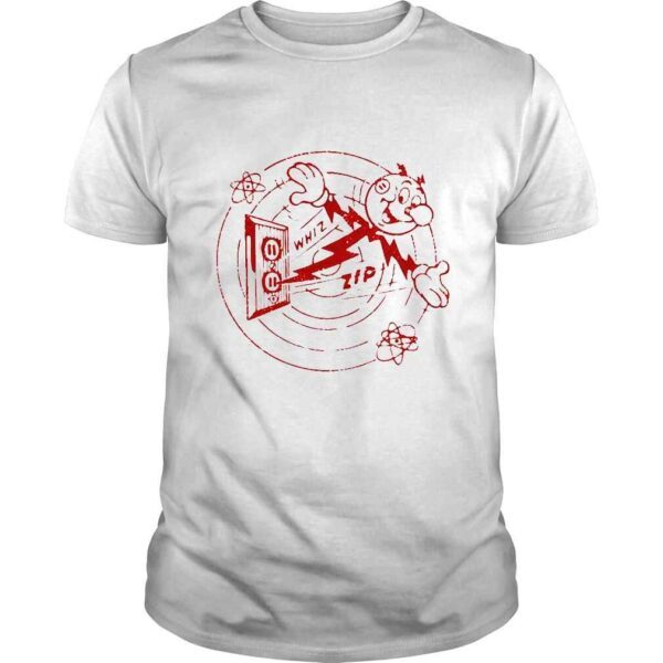 Reddy Kilowatt Whiz Zip shirt