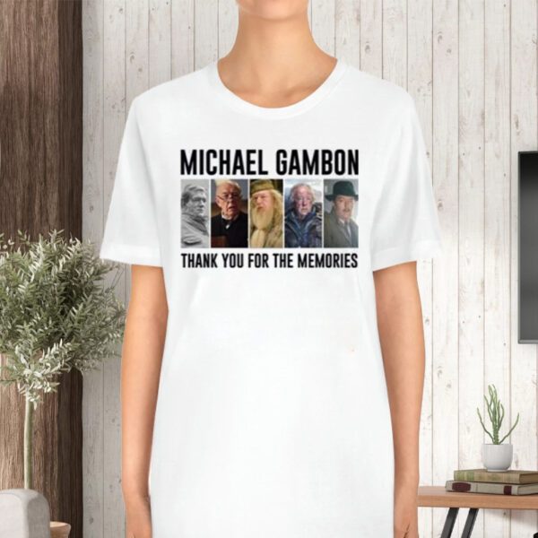 Rest In Peace Michael Gambon We Never Forget You 1940 2023 TShirt