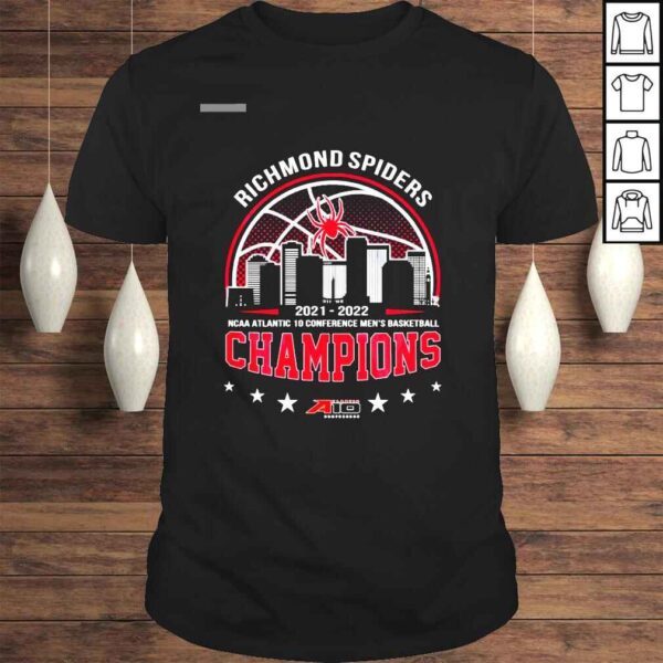 Richmond Spiders 2022 NCAA Atlantic 10 Conference Mens Basketball Champions shirt