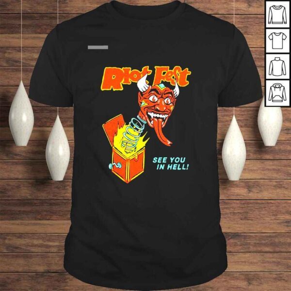 Riot Fest Jack in the box devil shirt