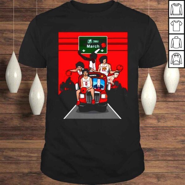 Rutgers University Athletics March Madness Bus shirt