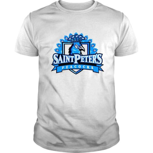 Saint Peters Peacocks logo 2022 shirt