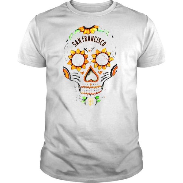 San Francisco Giants Tiny Infant Sugar Skull Tshirt