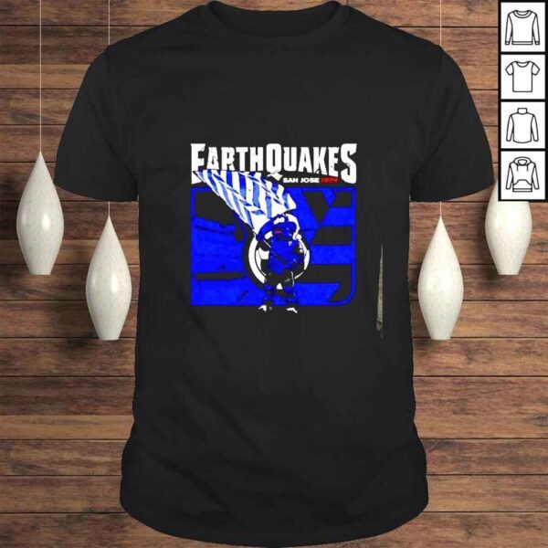 San Jose Earthquakes Mascot Flag shirt