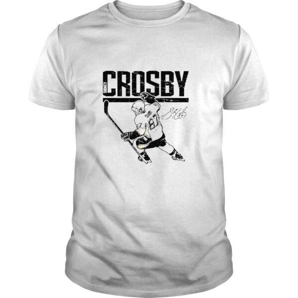 Sidney Crosby Signature Pittsburgh Penguins TShirt