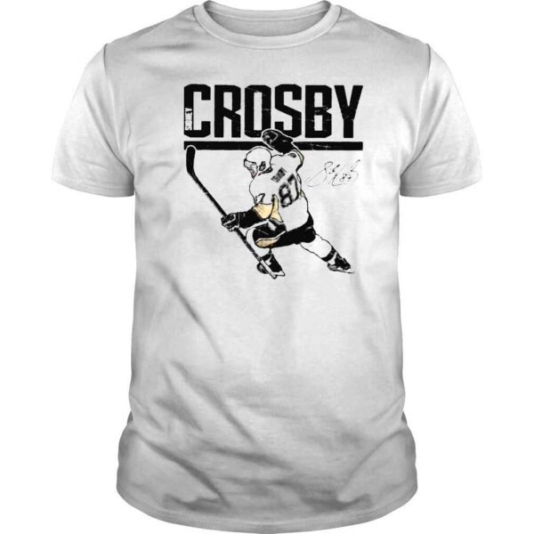 Sidney Crosby Signature Pittsburgh Penguins shirt