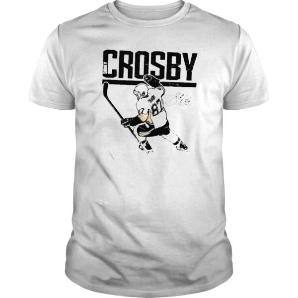 Sidney Crosby Signature Pittsburgh Penguins signature shirt