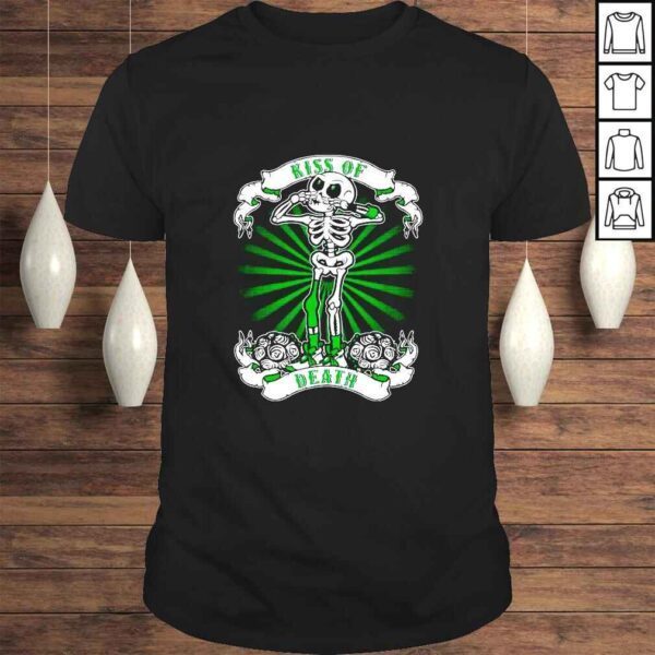 Skeleton Kiss Of Death TShirt