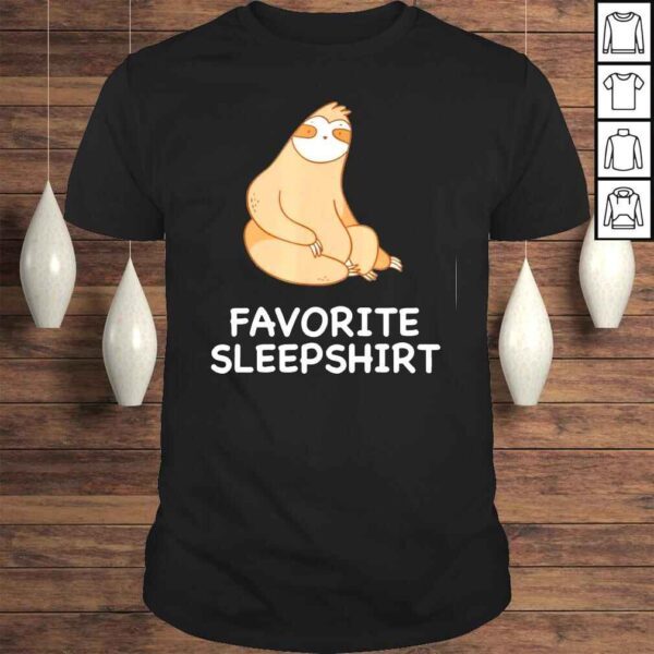 Sloth Sloths Nap Sleeping Sleep Pajama Pajamas Nightgown Tee Shirt