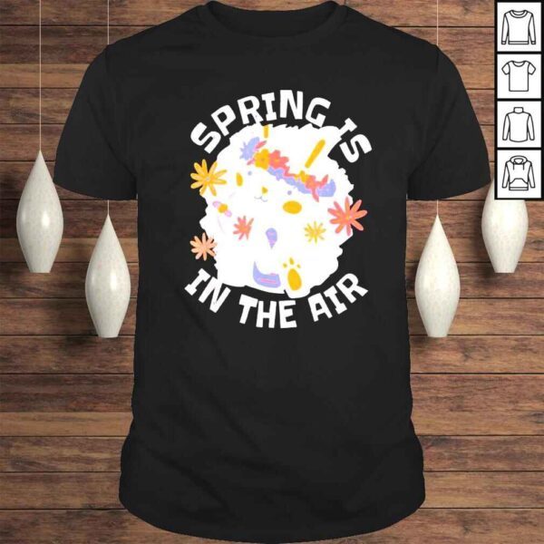 Spring Is In The Air Bunny Tee Shirt