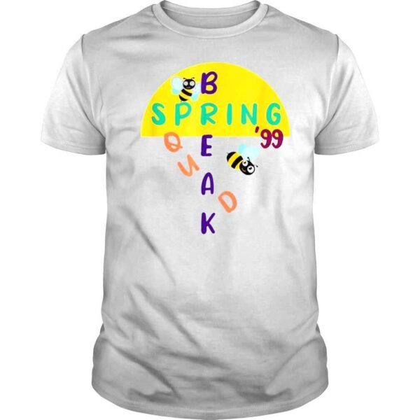 Spring break Squad Beach Colorful Tie bee Spring Break 2022 Tee Shirt