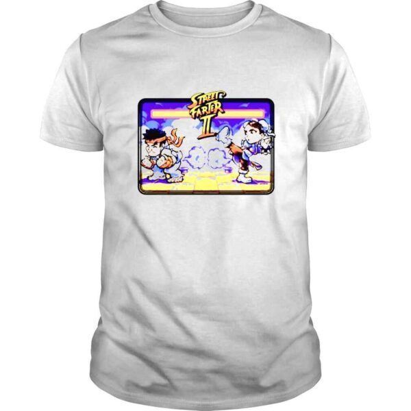 Street Fighter Street Farter II funny video game shirt