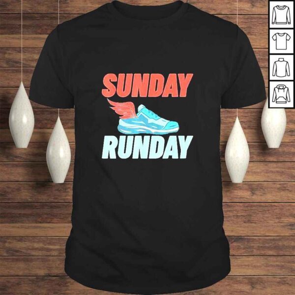 Sunday Runday Marathon Runner TShirt