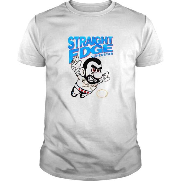 Super Mario Straight Edge Superstar CM Punk Shirt