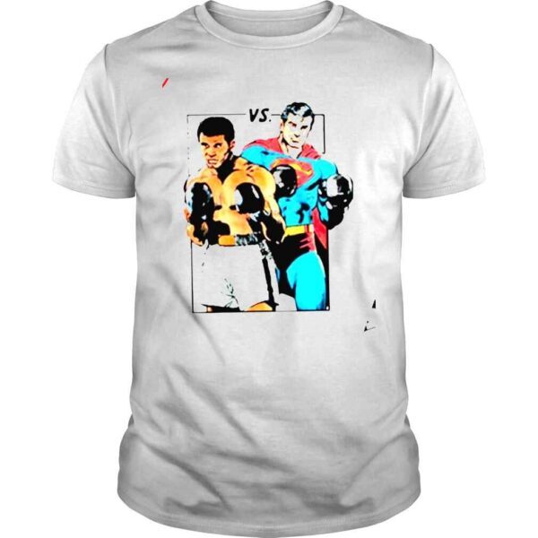 Superman vs Muhammad Ali shirt