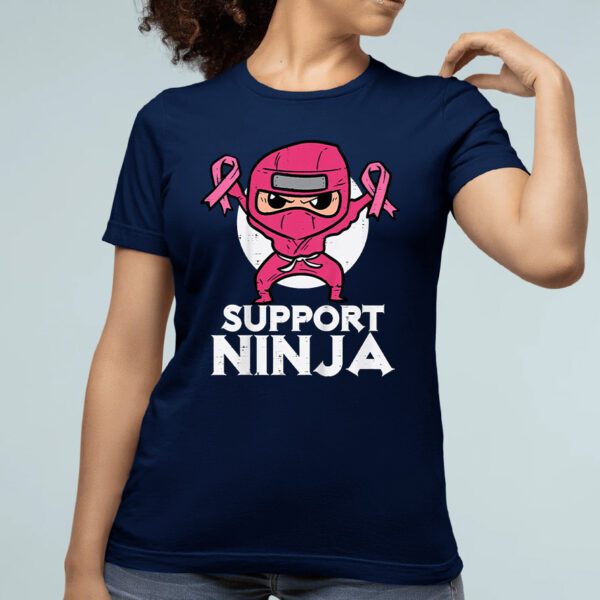 Support Ninja Breast Cancer Awareness Shirt