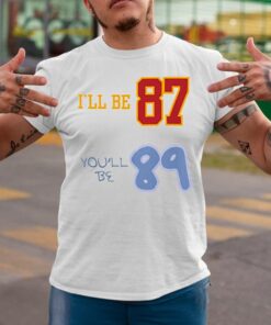 Taylor Swift And Travis Kelce Shirt 87 And 1989 T-Shirts