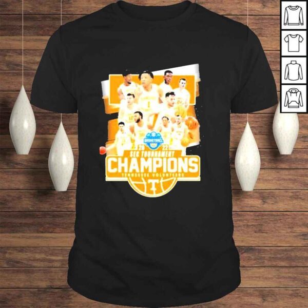 Tennessee Volunteers Basketball 2022 Sec Tournament Champions shirt