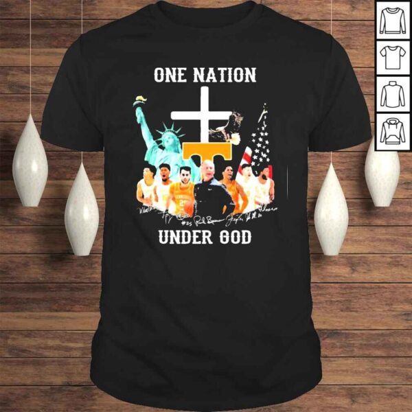 Tennessee Volunteers One nation under god shirt