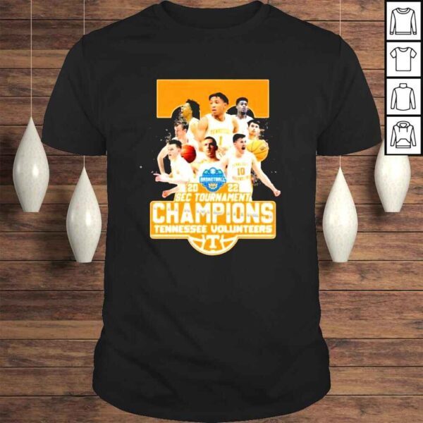 Tennessee Volunteers mens basketball 2022 Sec Tournament Champions shirt