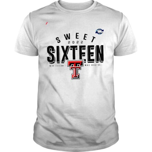 Texas Tech Red Raiders 2022 NCAA Mens Basketball Tournament March Madness Sweet Sixteen Jumpball Shirt