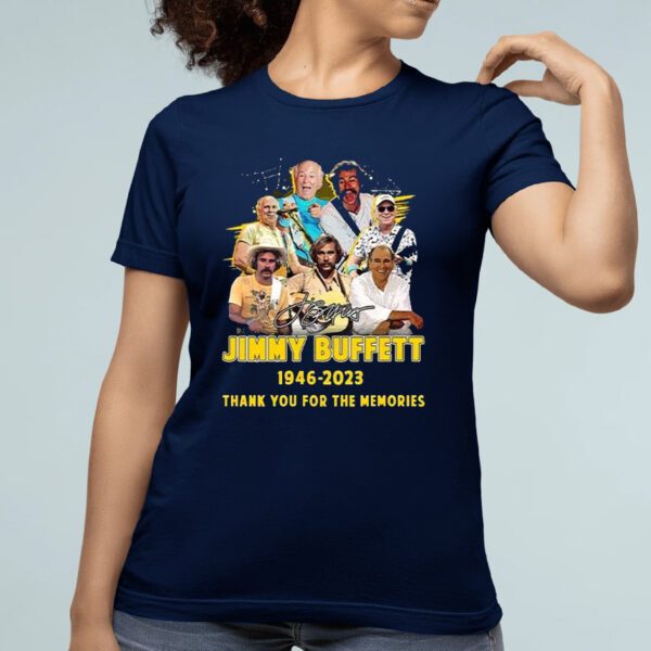 Thank You For The Memories Jimmy Buffett 1946-2023 Shirt