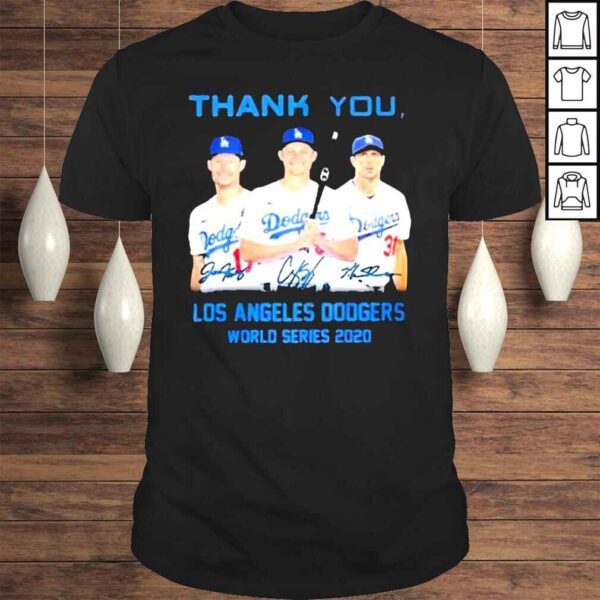 Thank You Los Angeles Dodgers World Series 2020 Champions Shirt