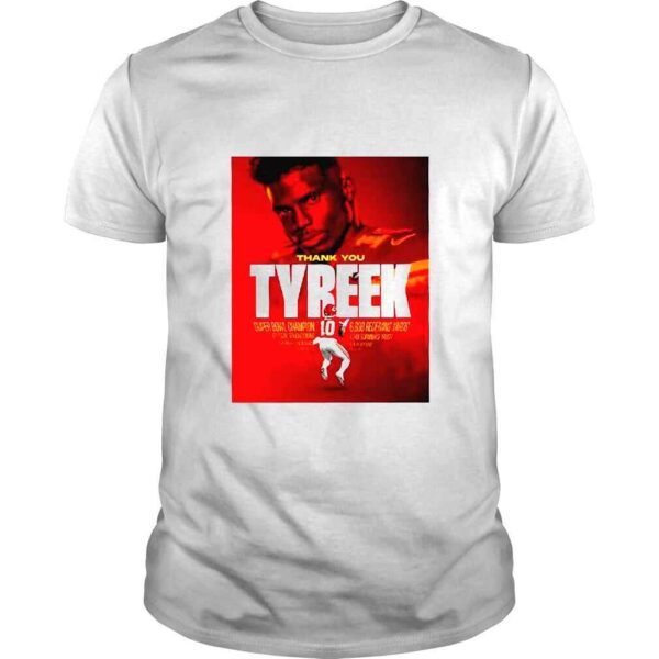 Thank You Tyreek Hill Kansas City Chiefs TShirt