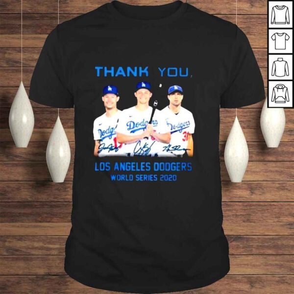 Thank you los angeles dodgers world series 2021 champions shirt