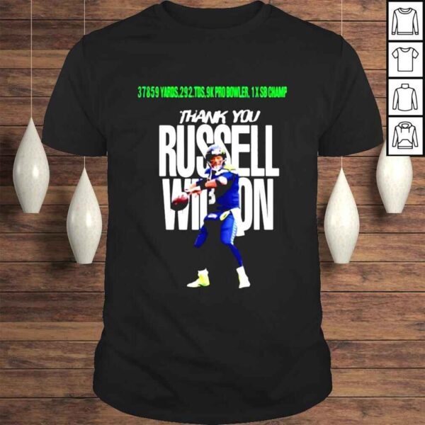 Thank you russell wilson for fighting seattle seahawks shirt