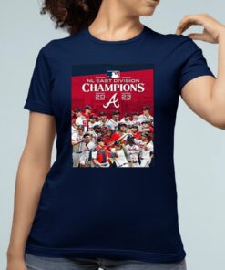 The Atlanta Braves Are 2023 Nl East Champions Shirt