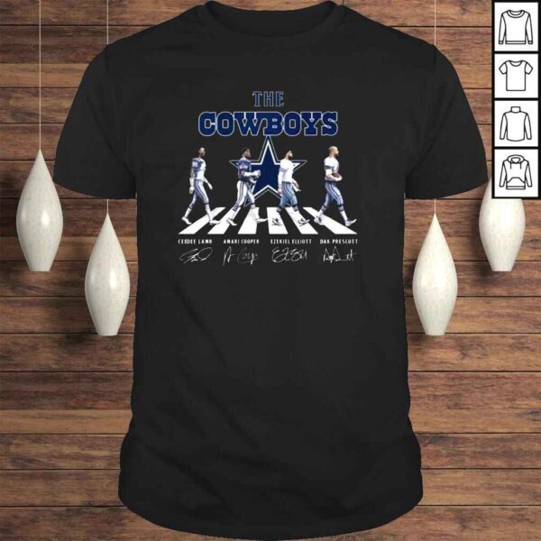 The Cowboys Abbey Road Teams 2022 Signatures TShirt