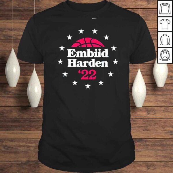 The Embiid Harden ’22 Philadelphia Basketball Shirt