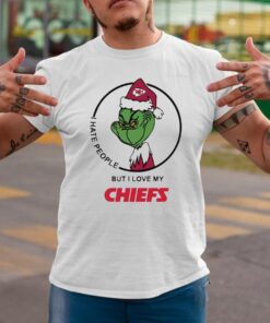 The Grinch I Hate People But I Love My Kansas City Chiefs T-Shirts