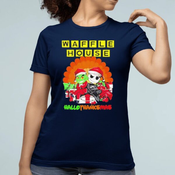 The Grinch Waffle House Hallothanksmas 2023 Shirt