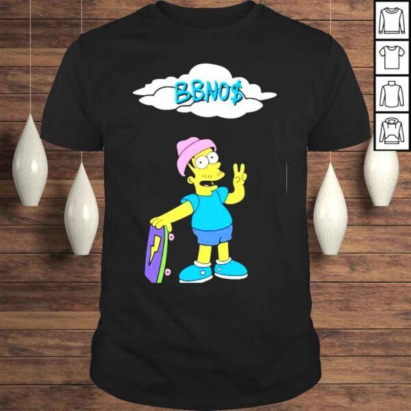 The Official Online Store for BBNO$ Merch Simpson Shirt