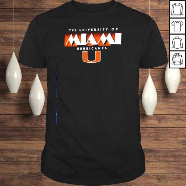 The University of Miami Hurricanes Tshirt