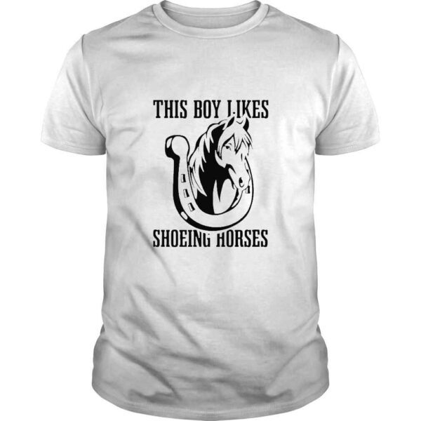 This Boy I Like Shoeing Horses TShirt