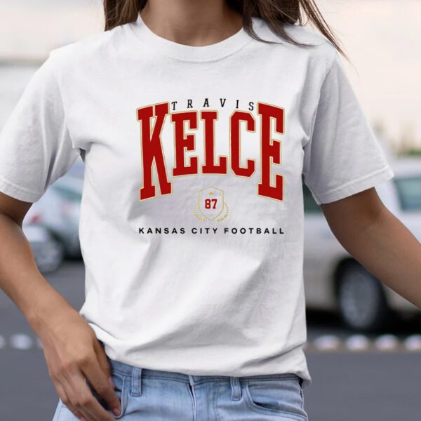 Travis Kelce 87 Kansas City Football TShirt