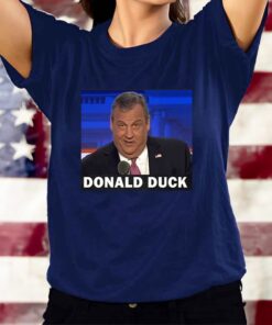 Trump Called Donald Duck By Chris Christie T-Shirts