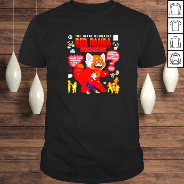 Turning Red the giant huggable red panda shirt