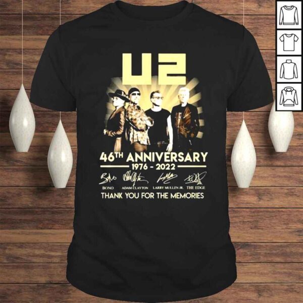 U2 46th Anniversary Thank You For The Memories Shirt