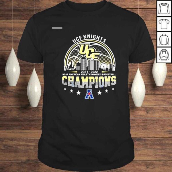 UCF Knights NCAA American Athletic Womens Basketball 20212022 Champions Shirt