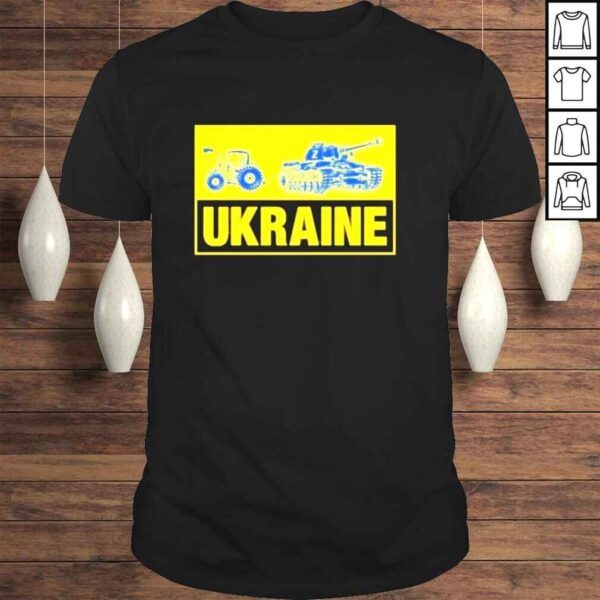 Ukraine Farmer Steals a Russian shirt