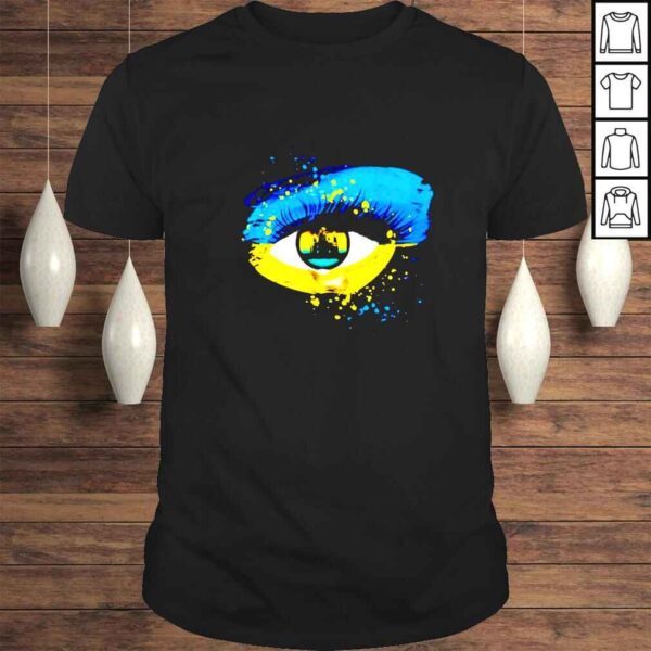 Ukraine eyes tear stay strong peace no war shirt