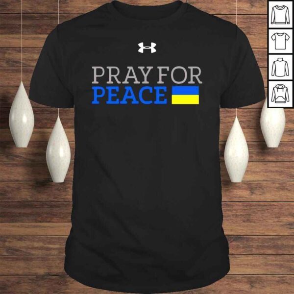 Under Amour Notre Dames Pray For Peace Ukraine Shirt