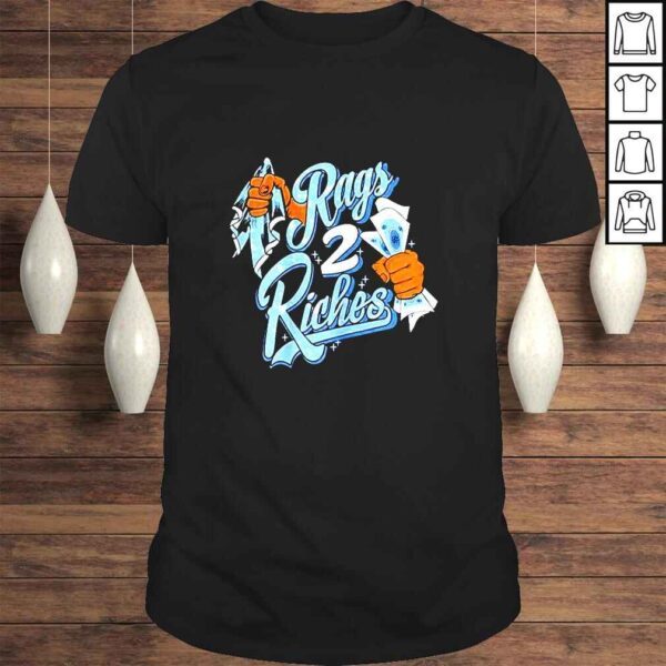 University Blue 4s Rags 2 Riches TShirt