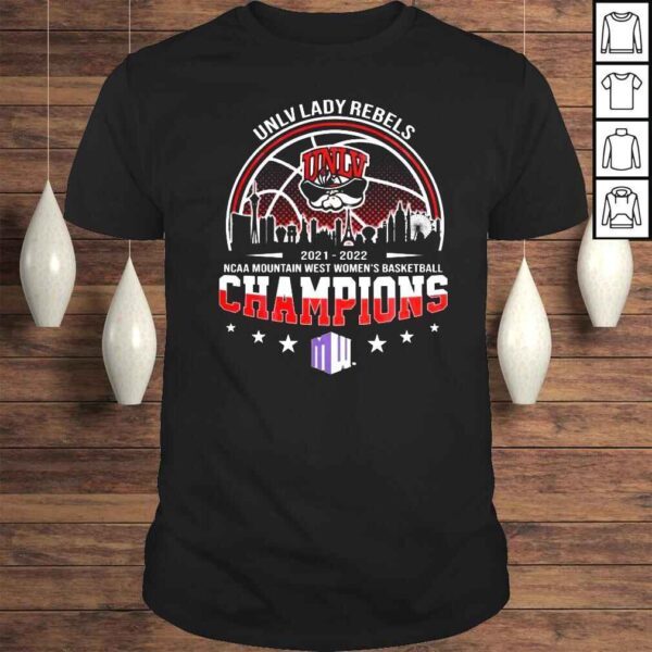 Unlv Lady Rebels 20212022 NCAA Mountain West Womens Basketball Champions shirt