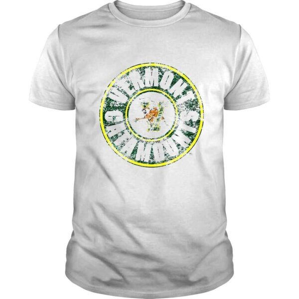 Vermont Catamounts mens basketball retro logo shirt